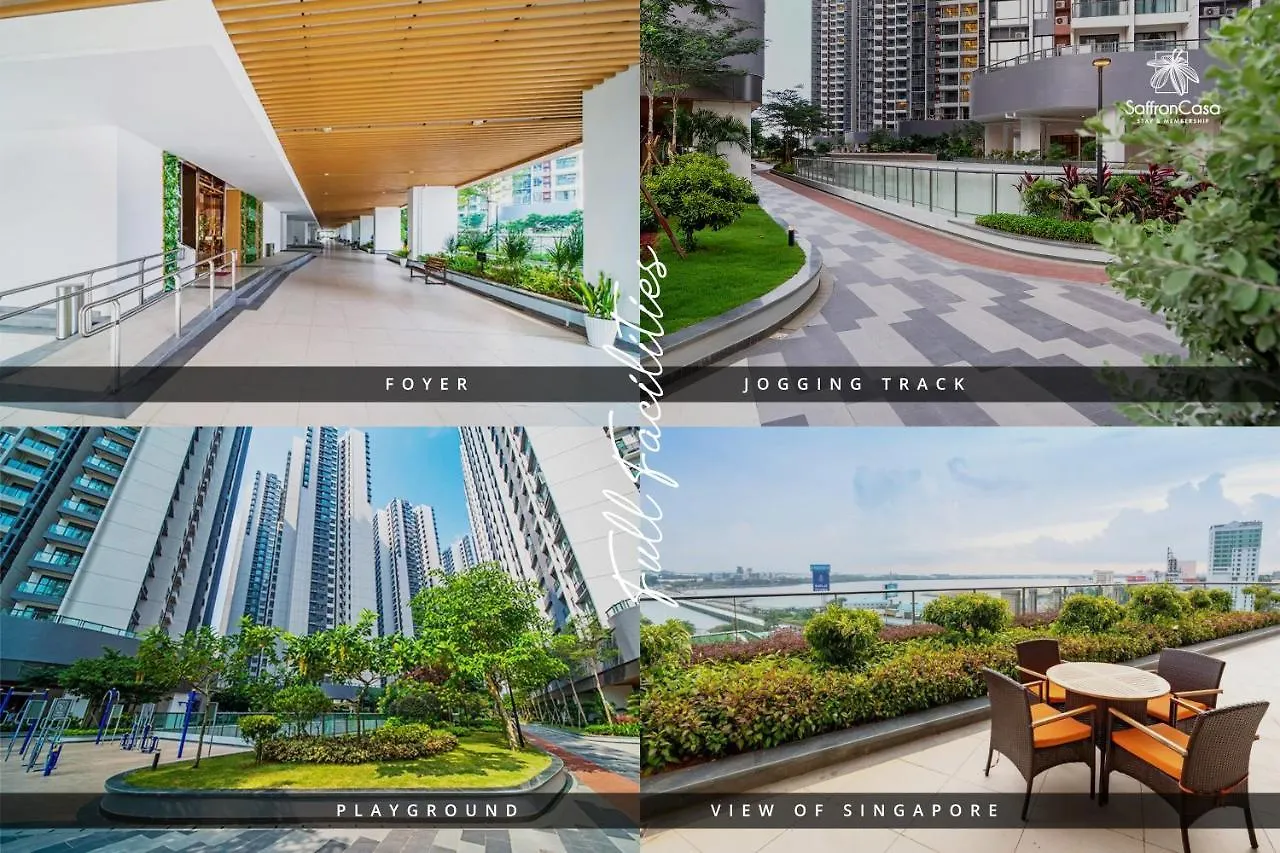 Appartamento SaffronCasa JB Johor Bahru Malesia