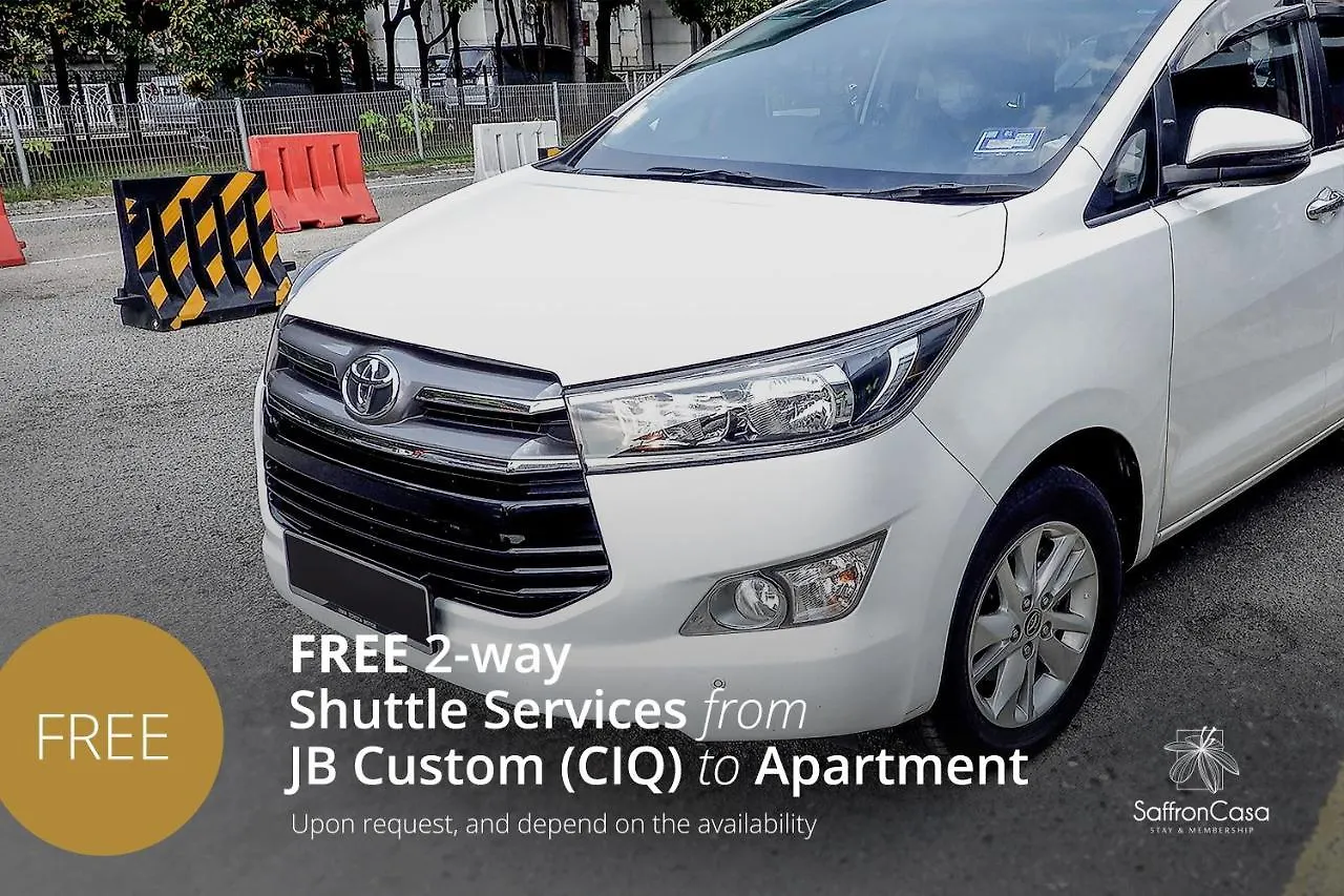 Apartmán R&F Princess Cove Jb By Saffroncasa Jb Johor Bahru Malajsie